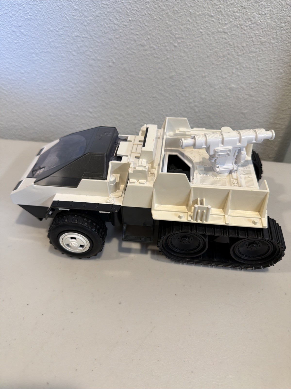 1985 Vintage GI JOE ARAH Snow Cat Vehicle 3.75” Scale ARAH Hasbro INCOMPLETE