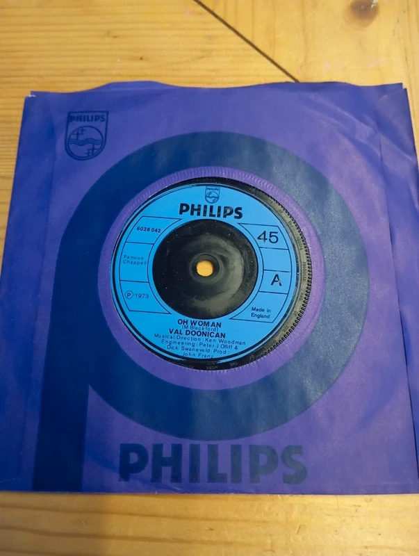 Val Doonican - Oh Woman (7", Single)