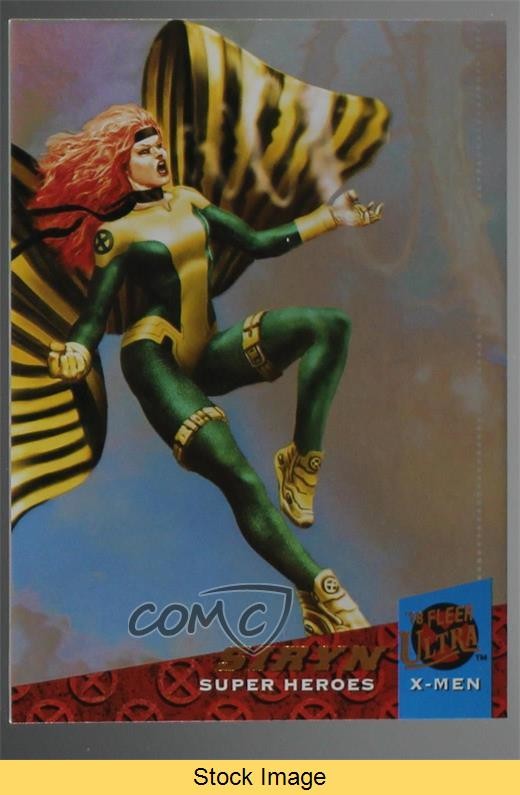 2018 Fleer Ultra Marvel X-Men Heroes Rainbow Foil Siryn #14 READ 0wz4