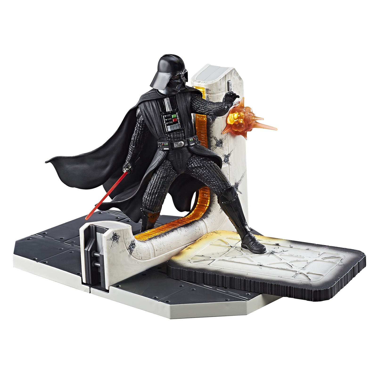 Centrotavola Darth Vader serie nera Star Wars - più parti illuminate -