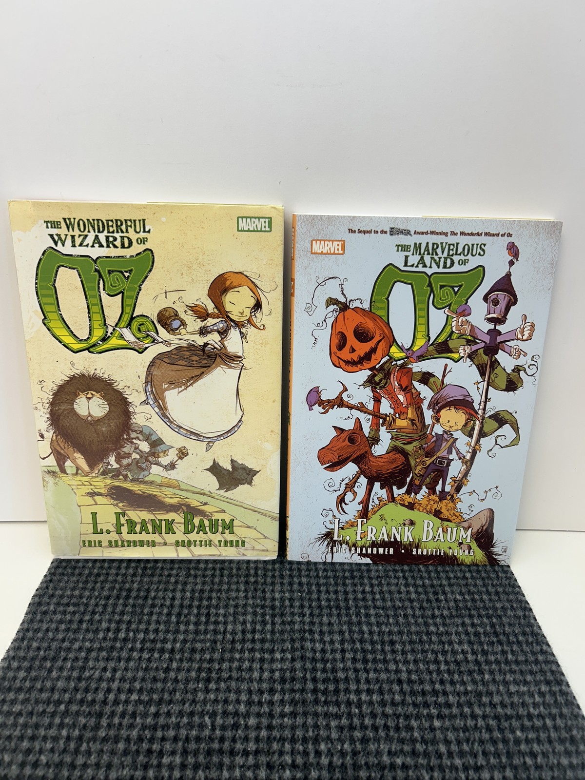 Marvel Oz HC Lot Wonderful Wizard & Marvelous Land Skottie Young Baum Set