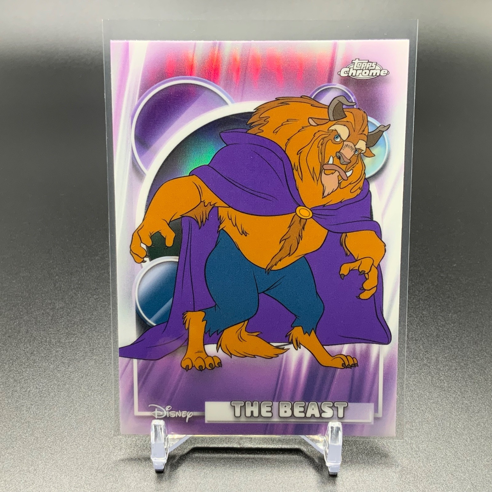 2026 Topps Chrome Disney #36 The Beast Refractor TTC7939