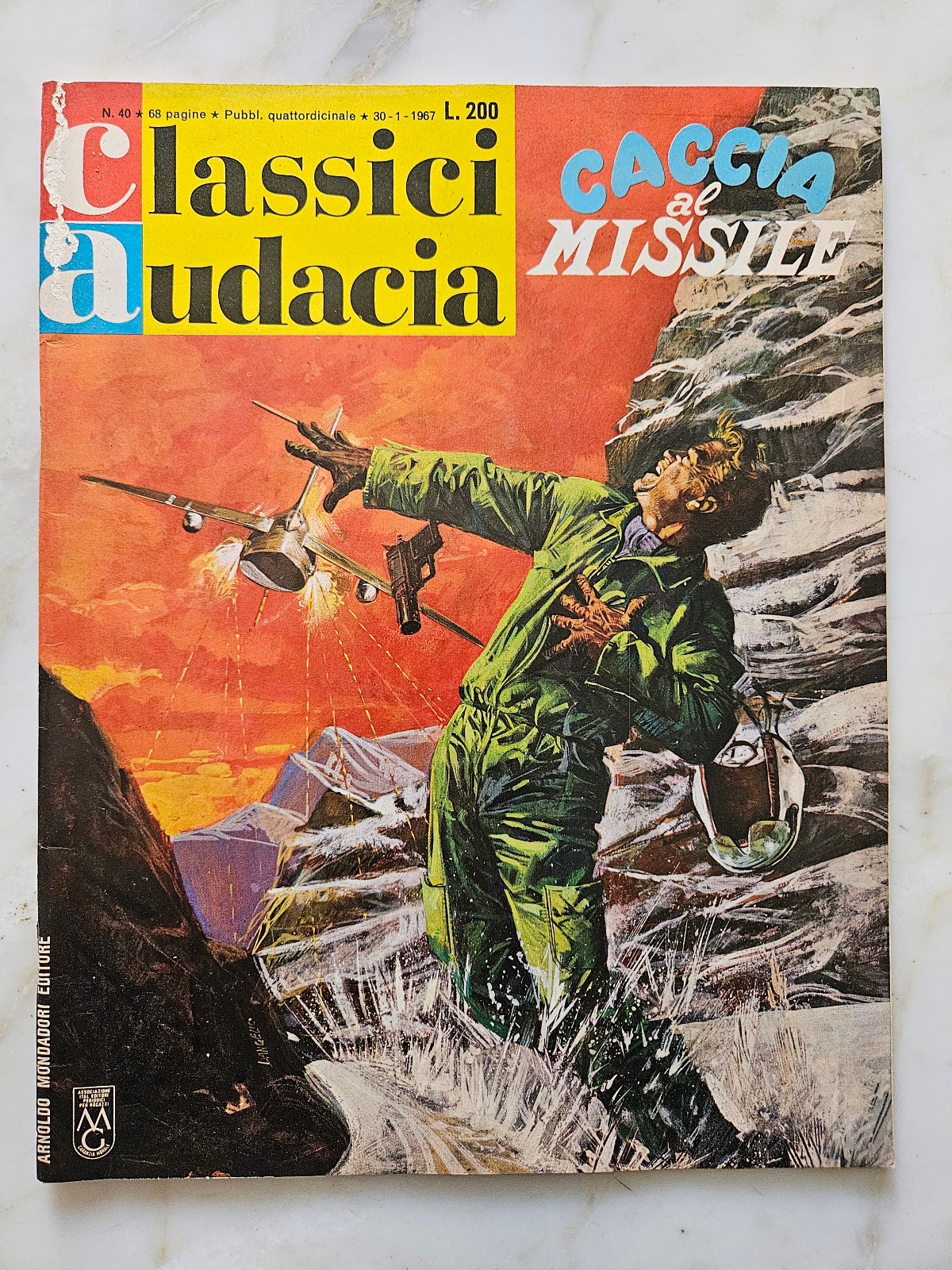57) CLASSICI AUDACIA   n.  40  - ed. Mondadori 1967 -  ottimo+
