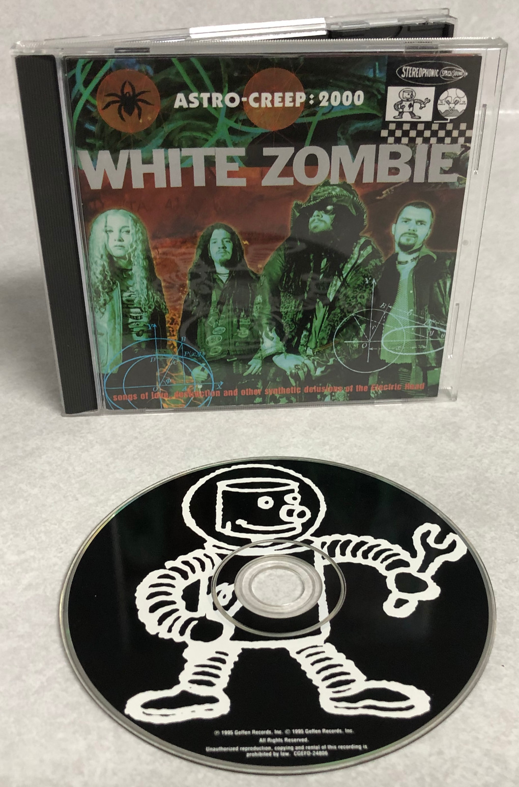White Zombie - Astro-Creep: 2000 CD (1995 - Geffen Records)