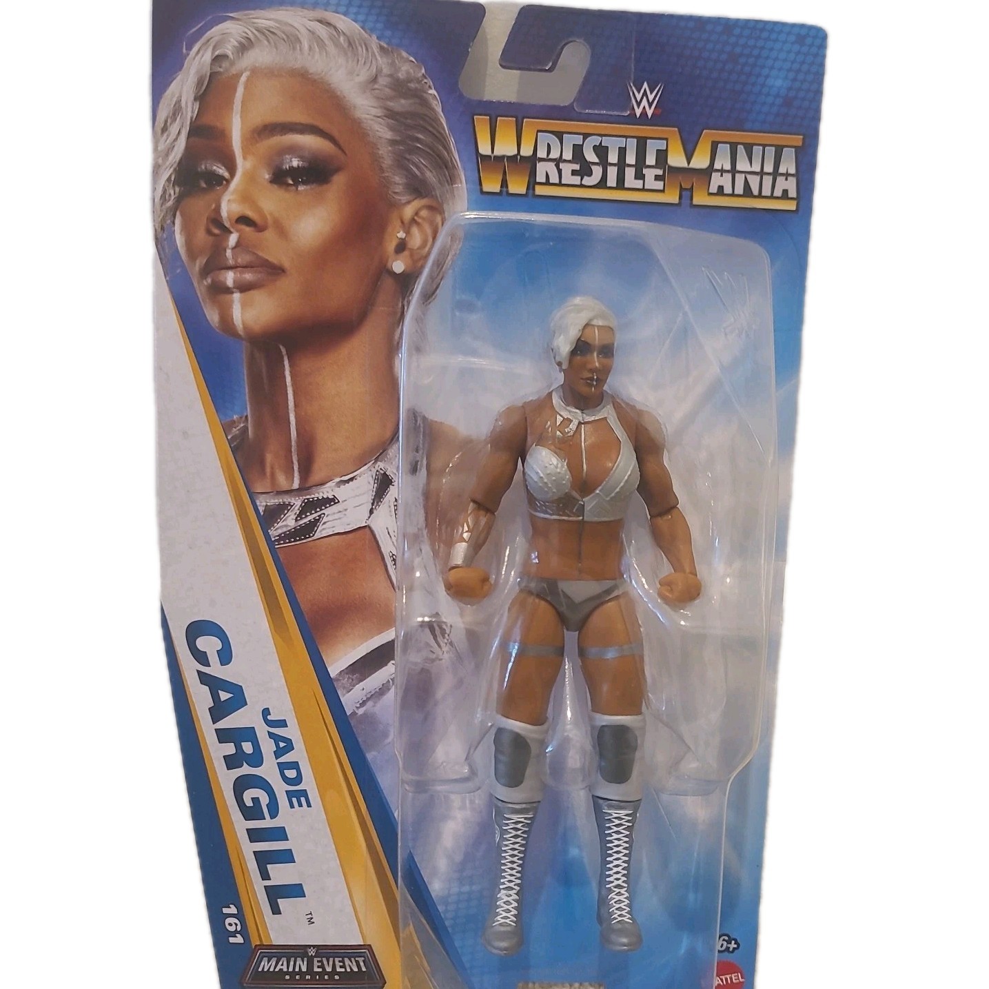 Jade Cargill - WWE Main Event Series 161 - Modellino Mattel - Nuovo
