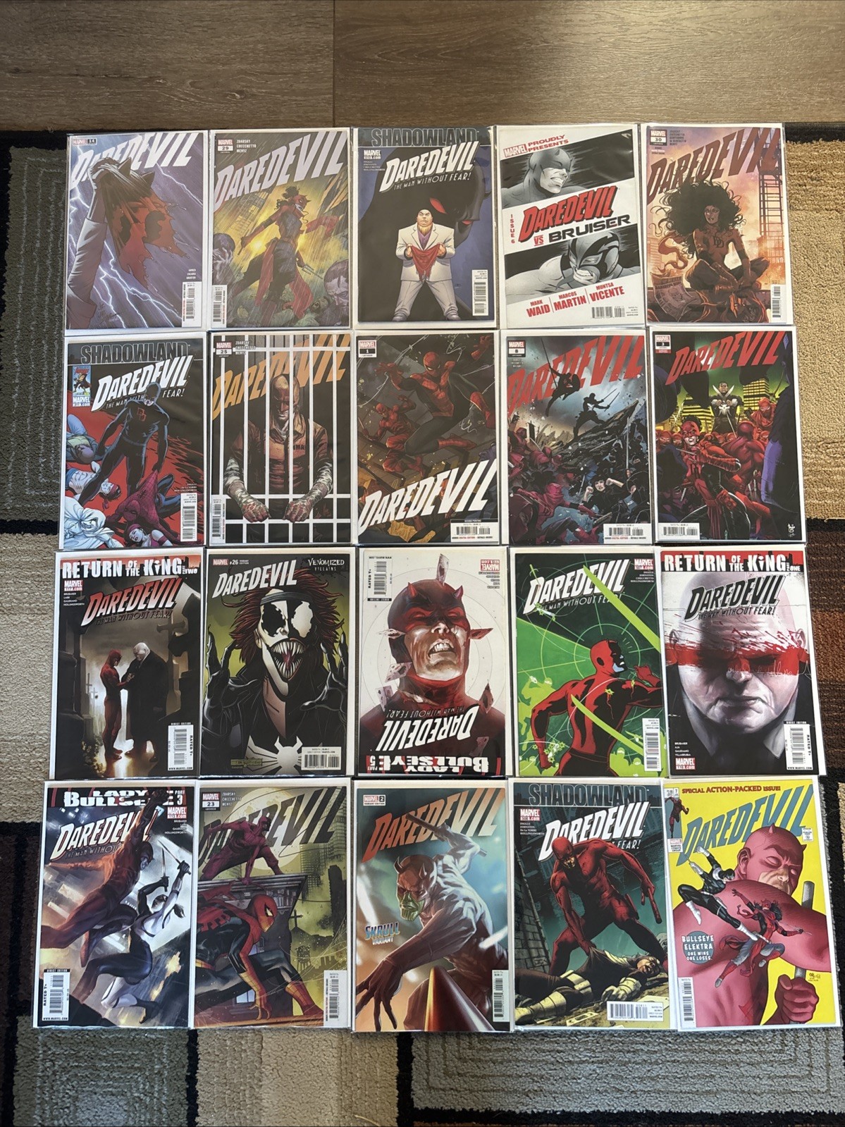 Daredevil Lot Of 20 Comics