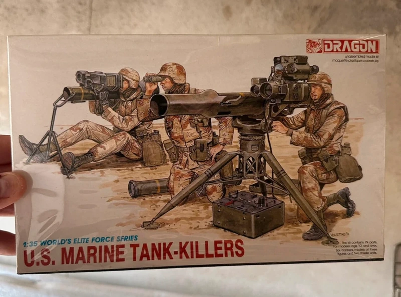 Dragon 3012 - U.S. Marine Tank-Killers sous blister