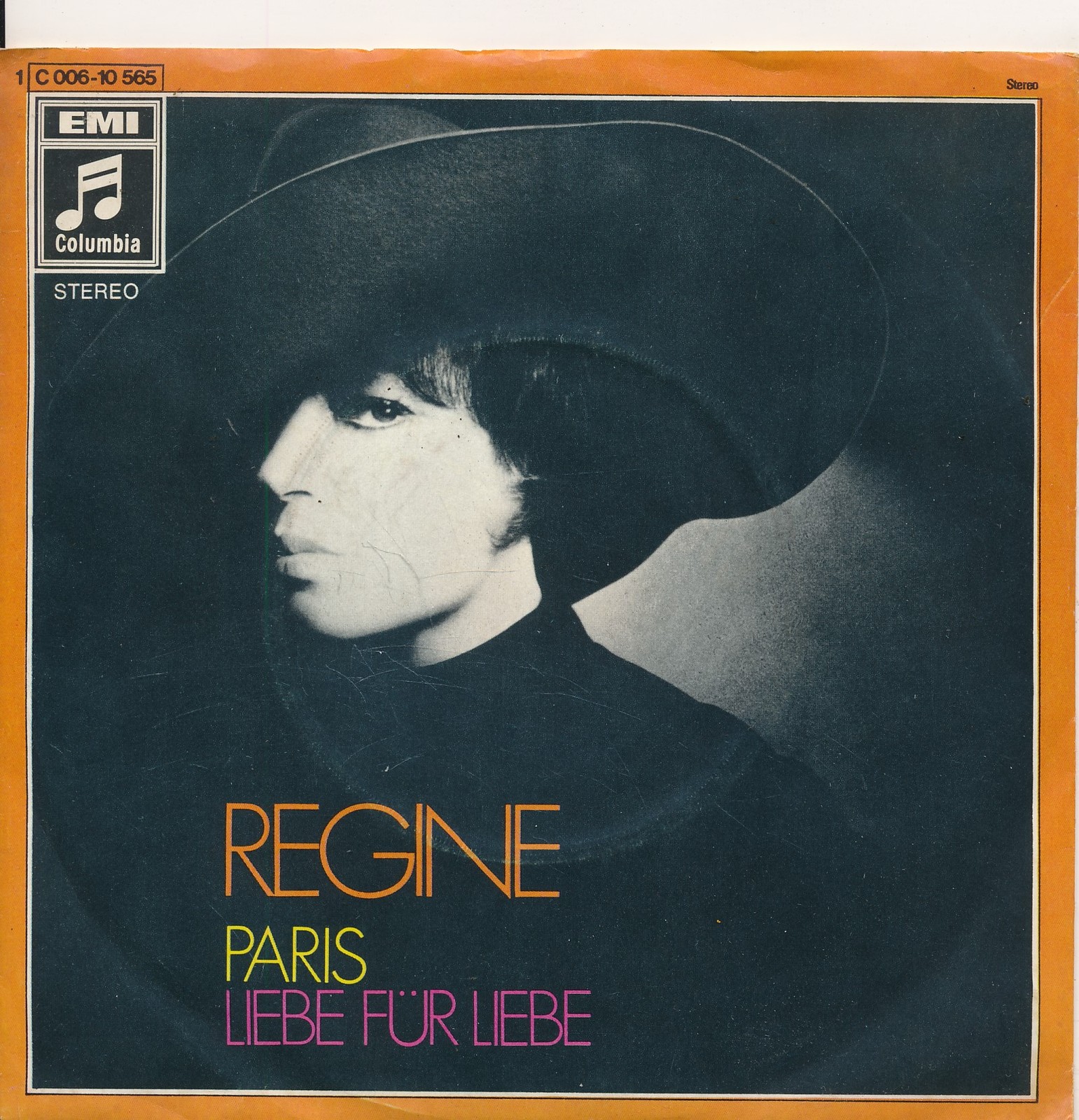 Paris / Liebe für Liebe - Regine - Single 7" Vinyl 207/04