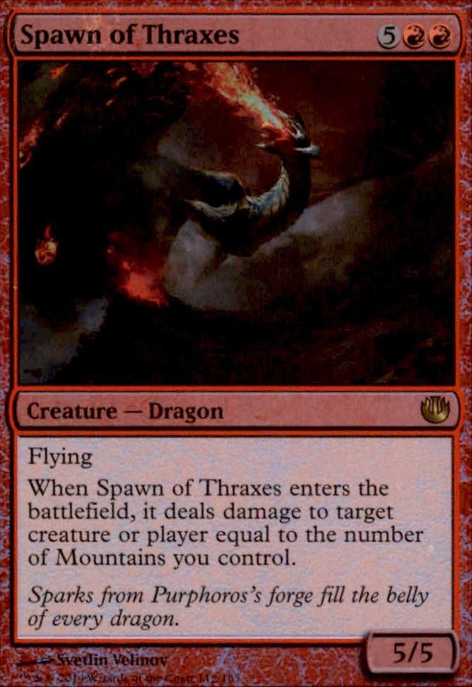 Spawn of Thraxes 112 Raro Viaggio in Nyx Magic: The Gathering Near Mint