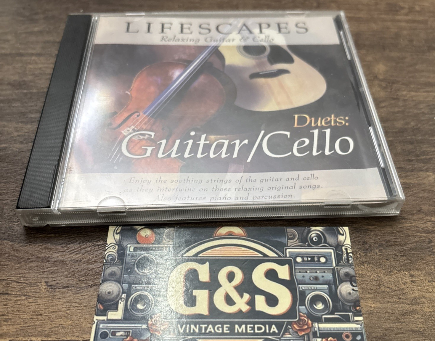 Duets: Guitar & Cello by Emanuel Kiriakou (CD, 1998, Lifescapes Music) New Age