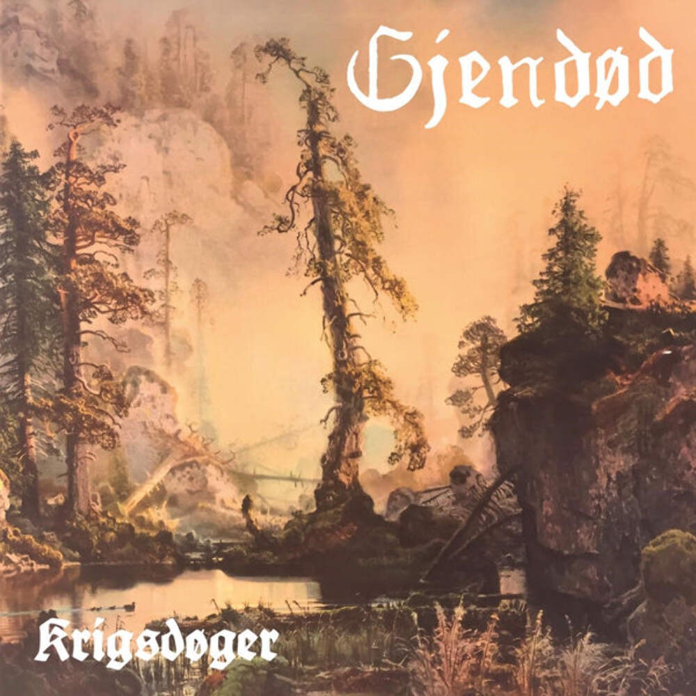 Gjendød - Krigsdøger (Beer Coloured Vinyl) - Metal - Music Vinyl LP