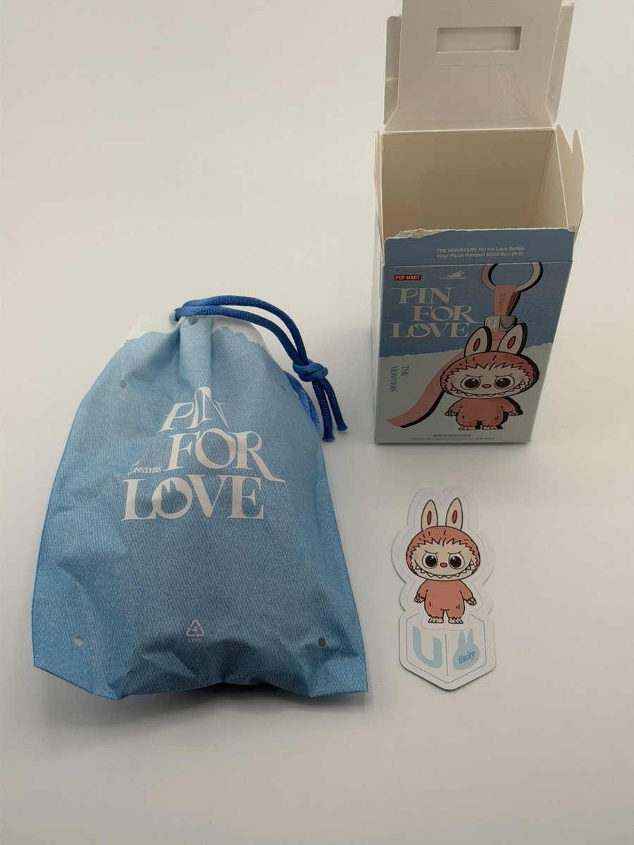 SPILLA DEI MOSTRI PER AMORE - CIONDOLO PELUCHE VINILE CONFERMATO - FIGURA U