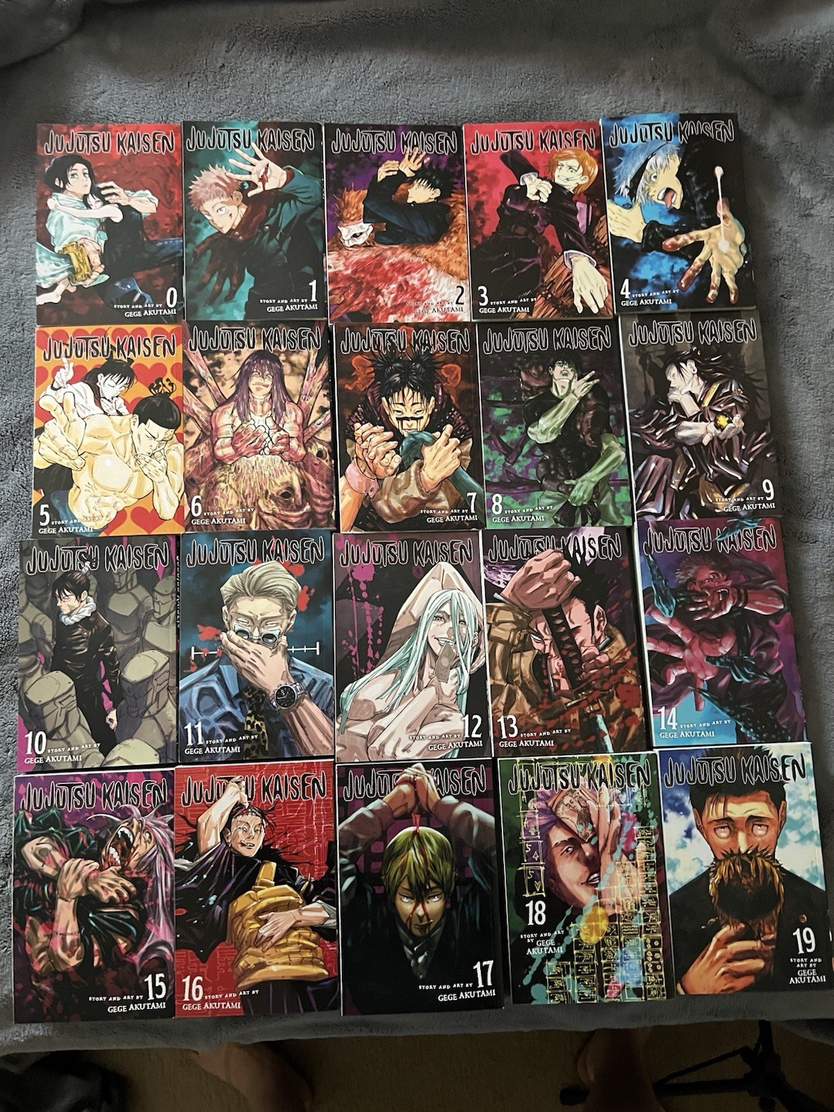 Jujutsu Kaisen Vol 0-19 Manga Inglese Gege Akutami Comics