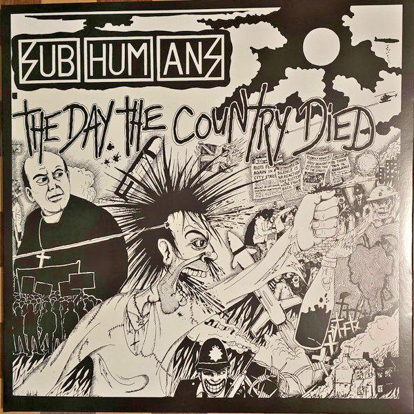 Subhumans ‎- The Day The Country Died LP Marble Colored Vinyl SEALED NEW RECORD