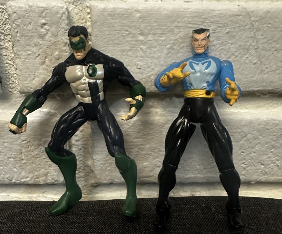 Kenner DC Comics Lanterna Verde e Dottore Grasso