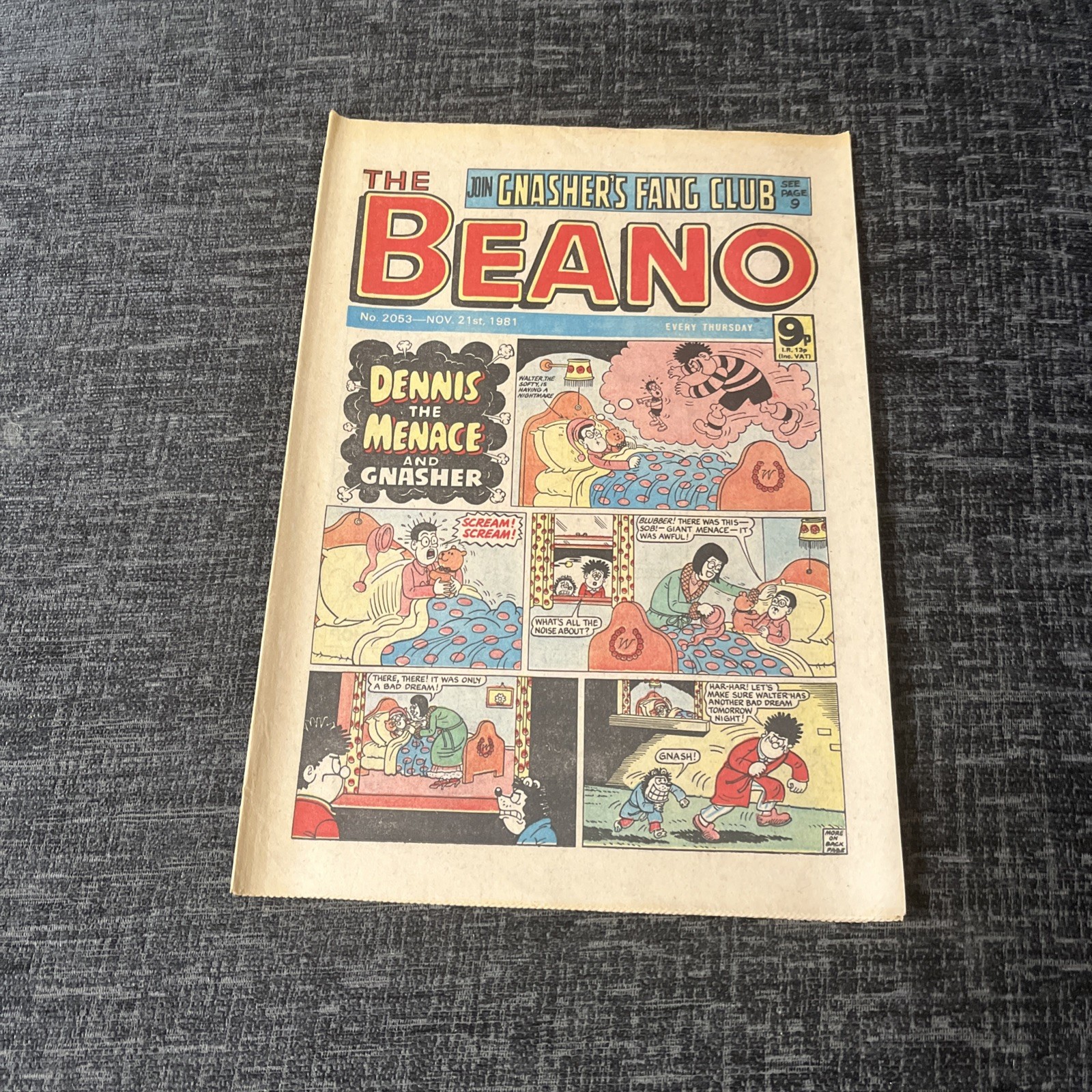 Beano Comic - #2053 - 21 November 1981
