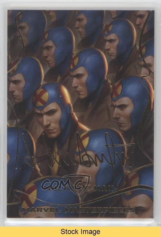 2022 Upper Deck Marvel Masterpieces Gold Foil Level 1 Multiple Man #31 READ 0i5p