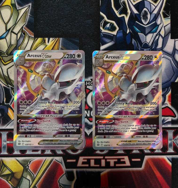 Pokemon coppia Arcrus Vstar 123/172