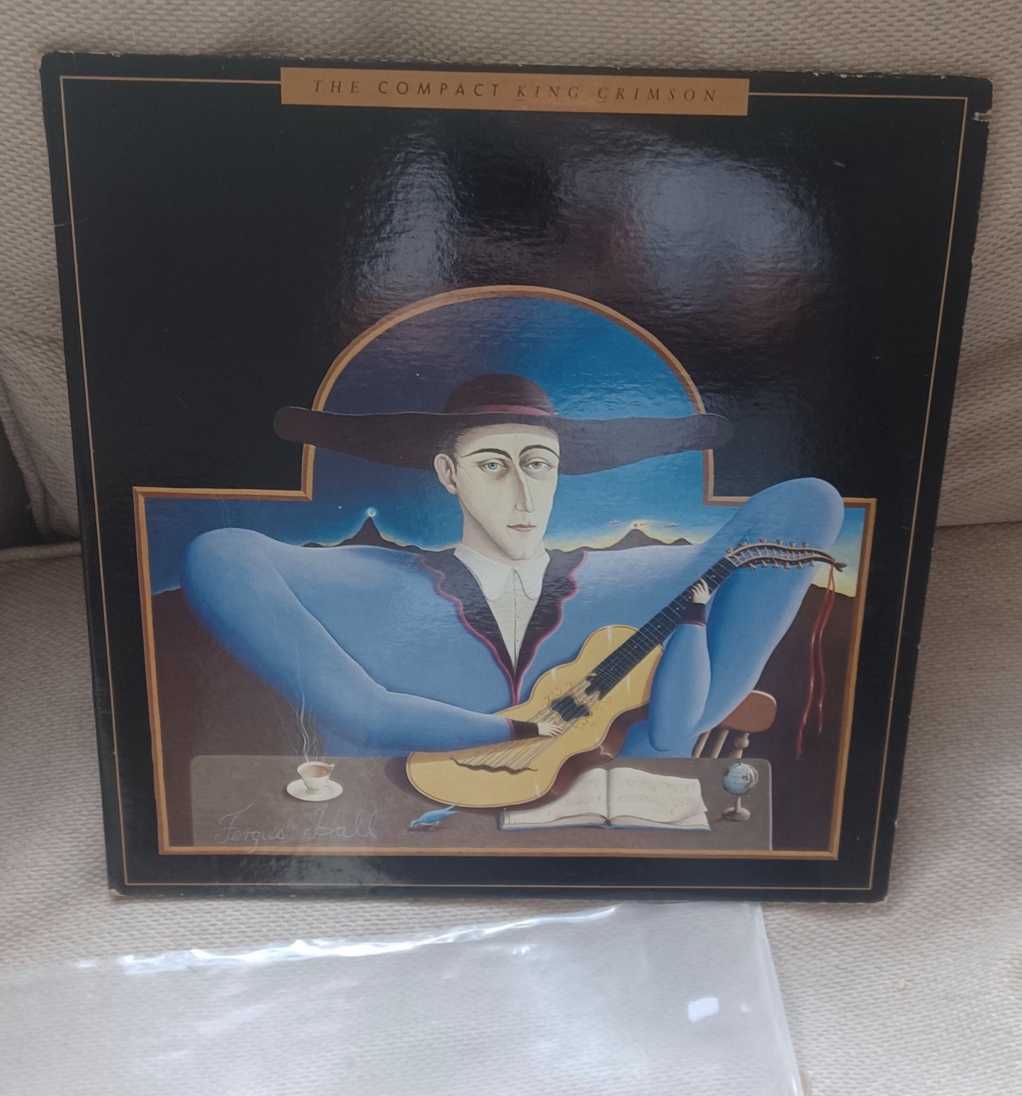 King Crimson The Compact Vinyl 2 LP Robert Fripp prog EGLP 68 Canadian press VG+