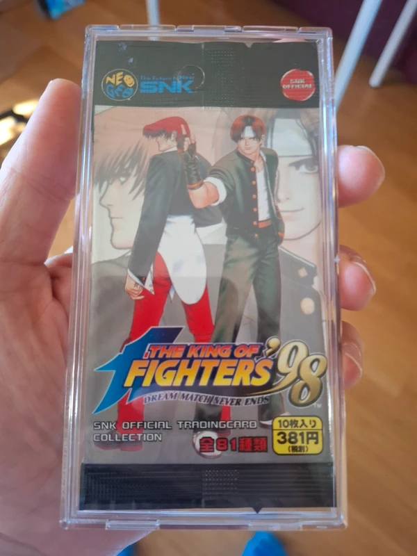 King of Fighters 98 sobre Trading Card Game Neo Geo Snk