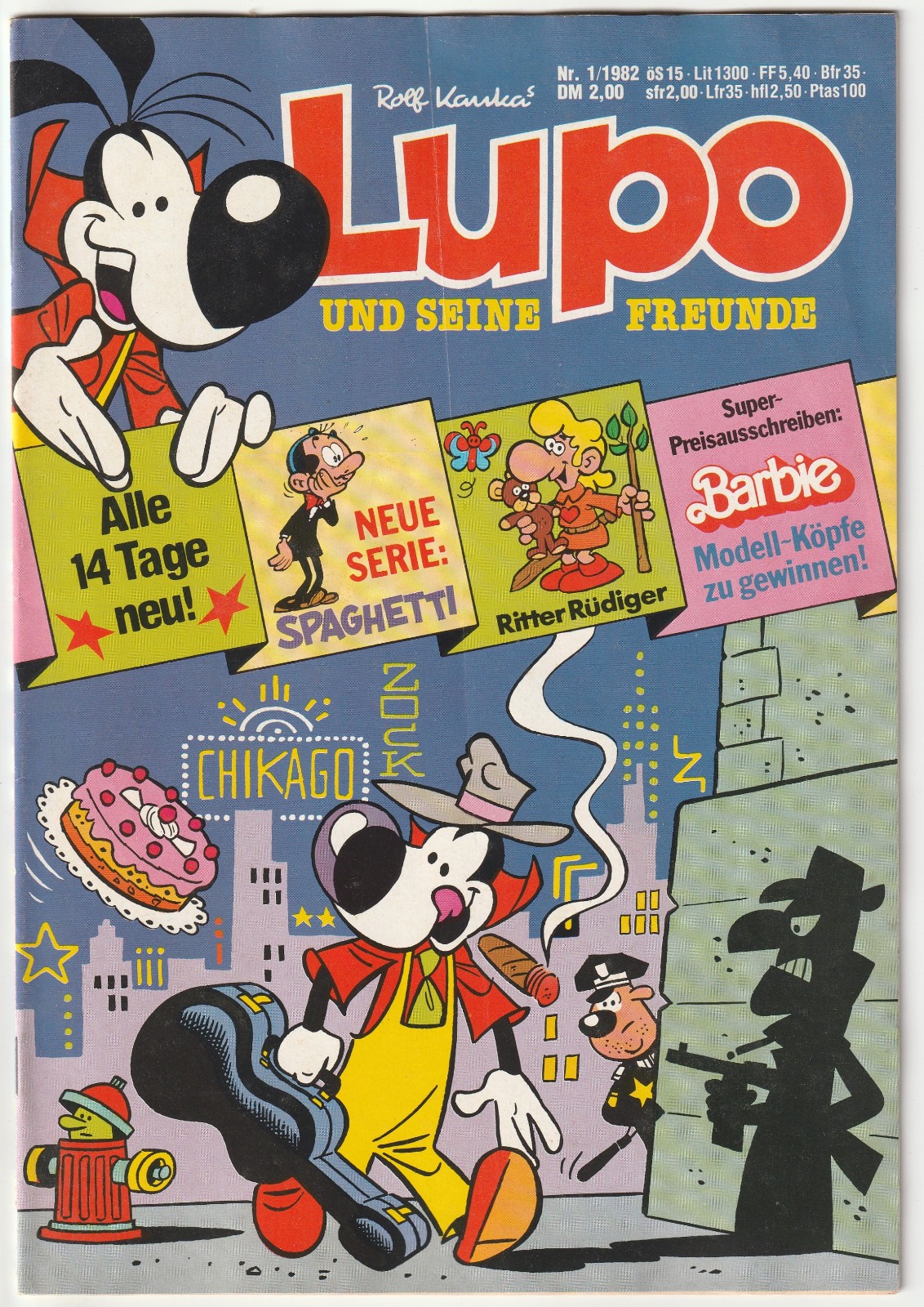 ✪ LUPO & I SUOI AMICI #1/1982, Erich Pabel Editore COMICHEFT Z1-