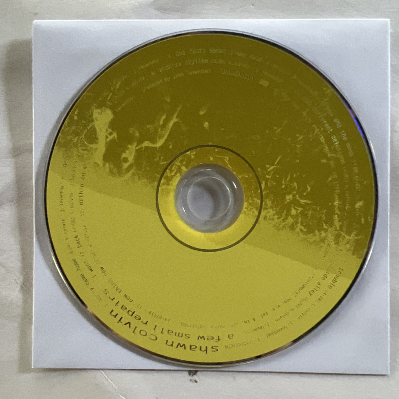Few Small Repairs by Shawn Colvin (CD, 1996) Disc Only