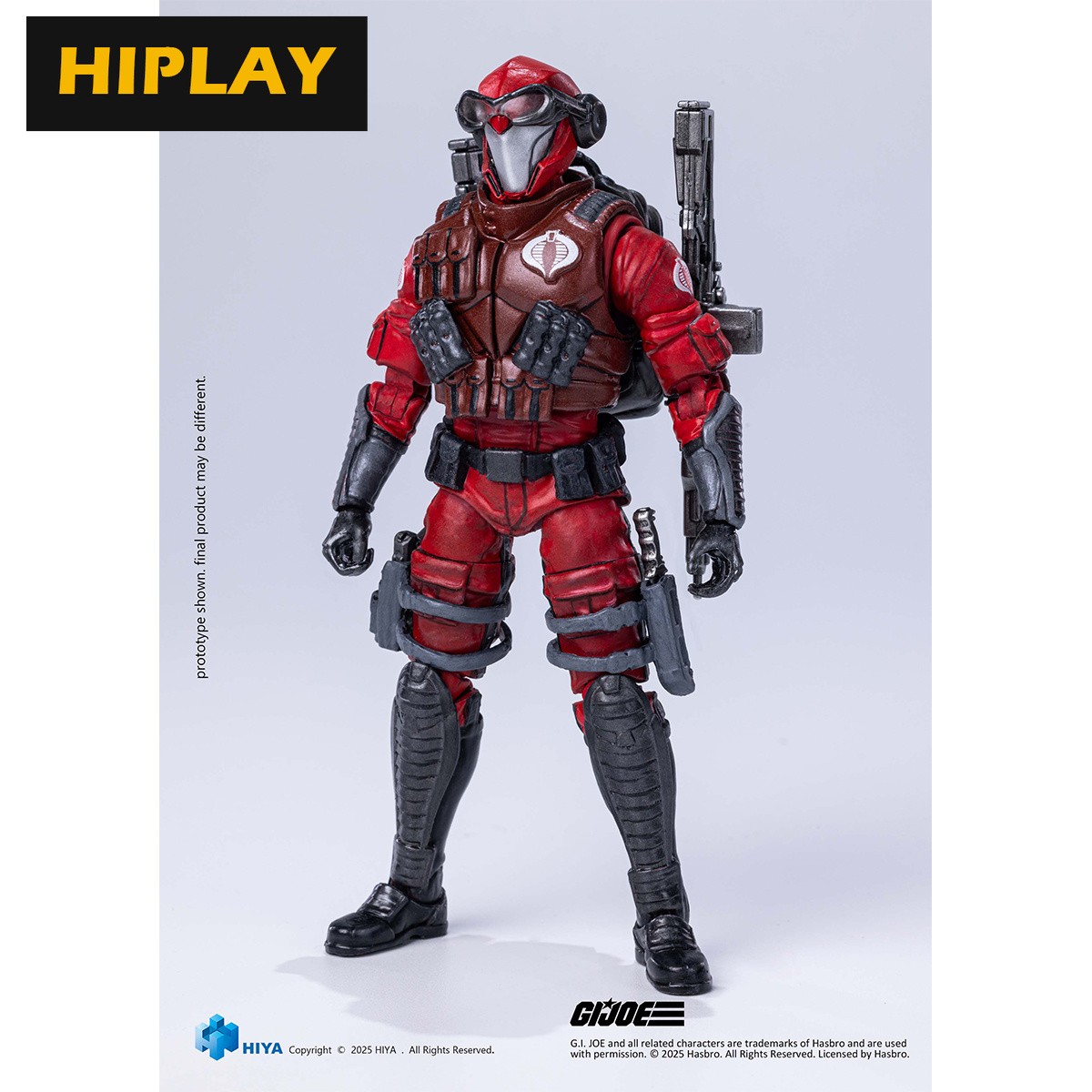 Modellino HIPLAY HIYA G.I.Joe Crimson Viper EMG0461 scala 1/18