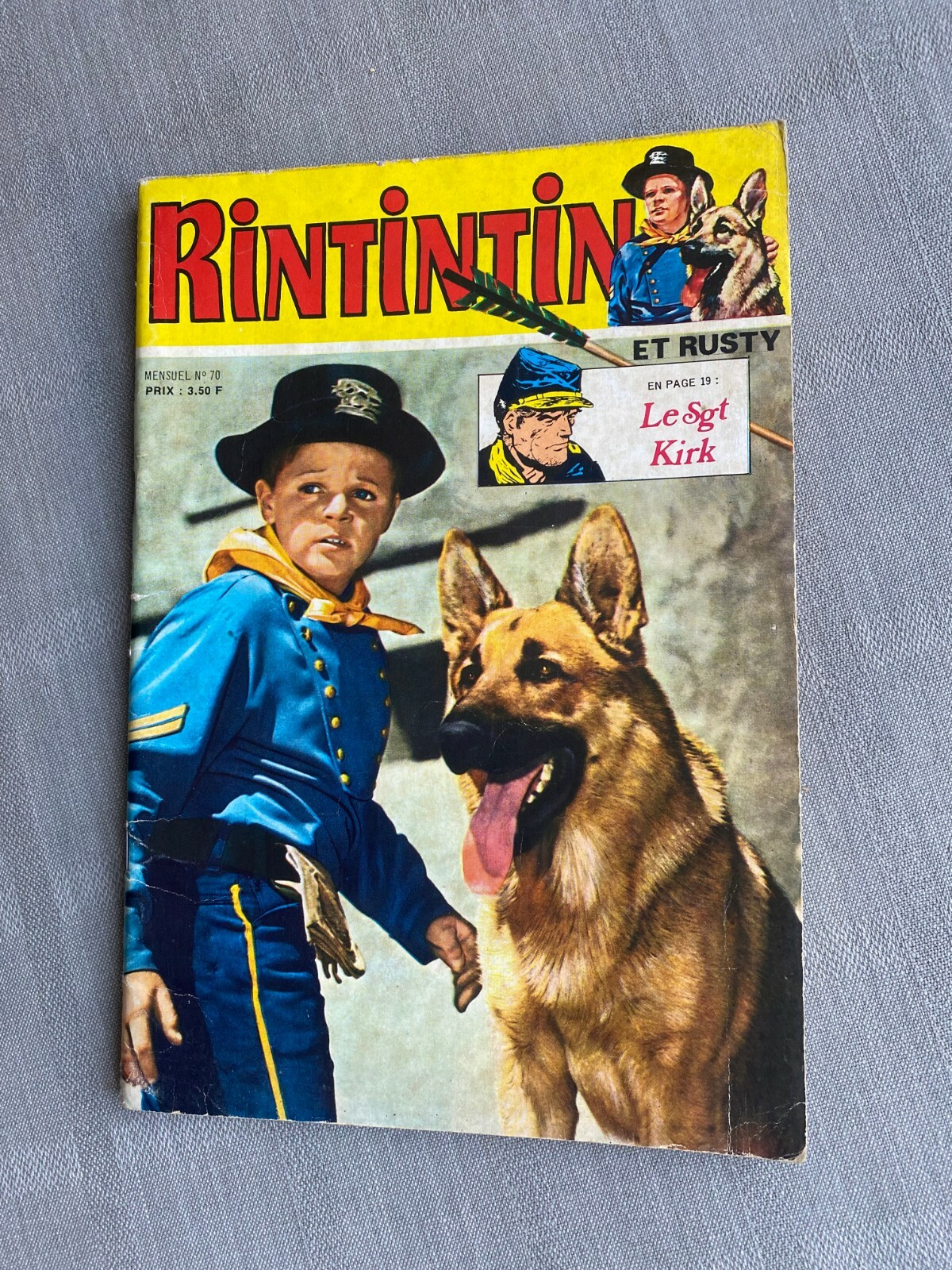 RIN TIN TIN N°70 2A SERIE 1975 IN BUONE CONDIZIONI / MOLTO BUONE CONDIZIONI