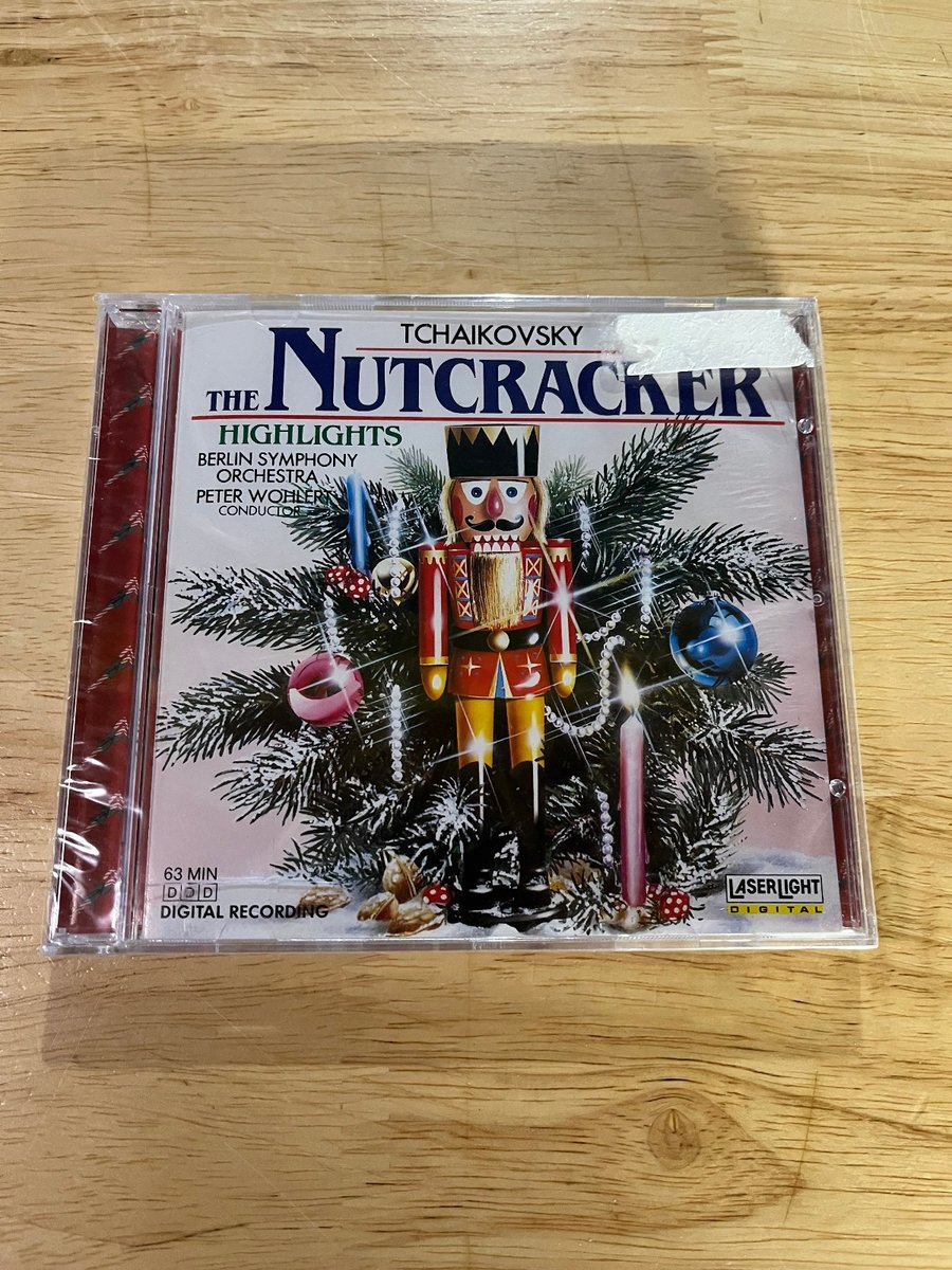 Tchaikovsky The Nutcracker Highlights CD Berlin Symphony Orchestra Peter Wohlert