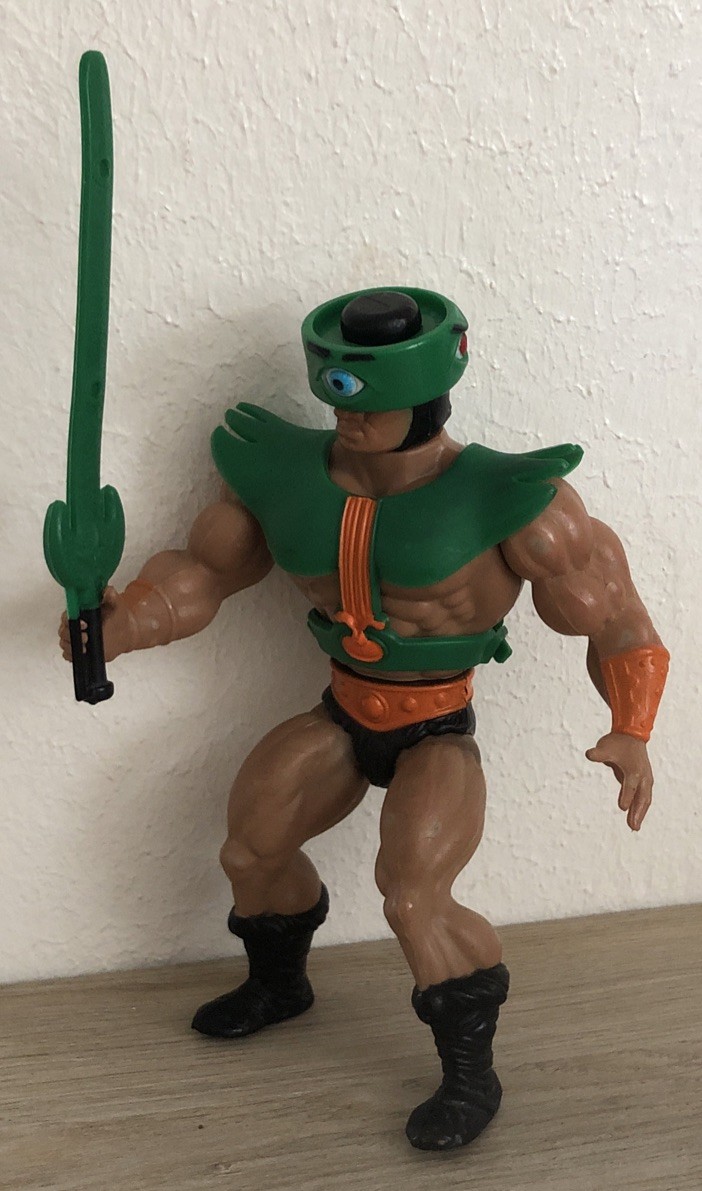 Masters of the Universe Figurina Vintage Motu Tri Klops Malesia Completa 1981