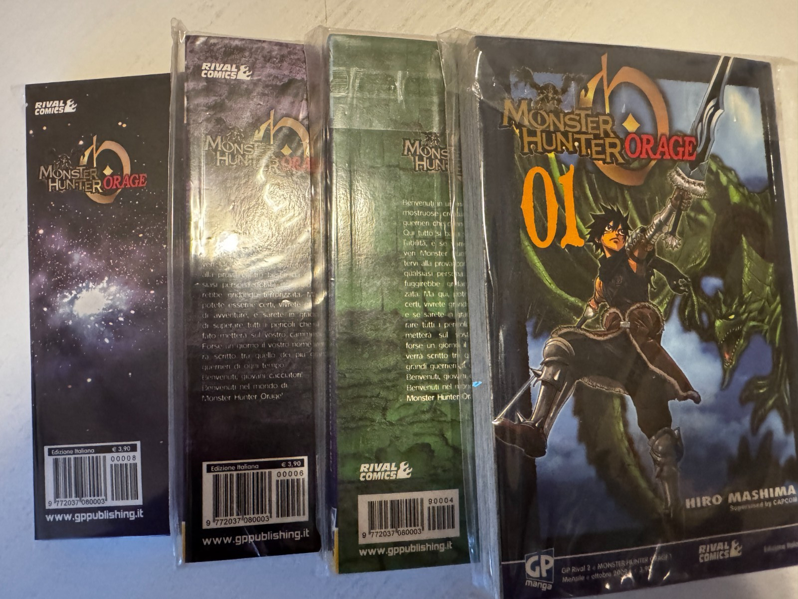 FUMETTI_Monster Hunter Orage SERIE COMPLETA