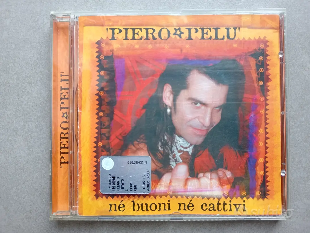 CD Piero Pelu né buoni né cattivi  2000