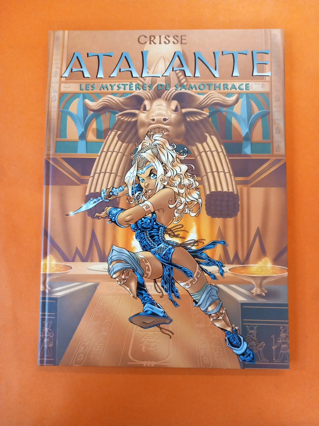 CRISSE ATALANTE LES MYSTERES DE SAMOTHRACE N°110/400 + EX LIBRIS COMME NEUF