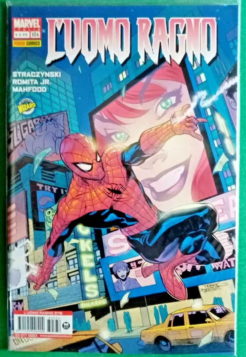 L'UOMO RAGNO,FUMETTO MARVEL ITALIA-N.104 DEL 2003-RIF.N.6837-NEW/PERFECT