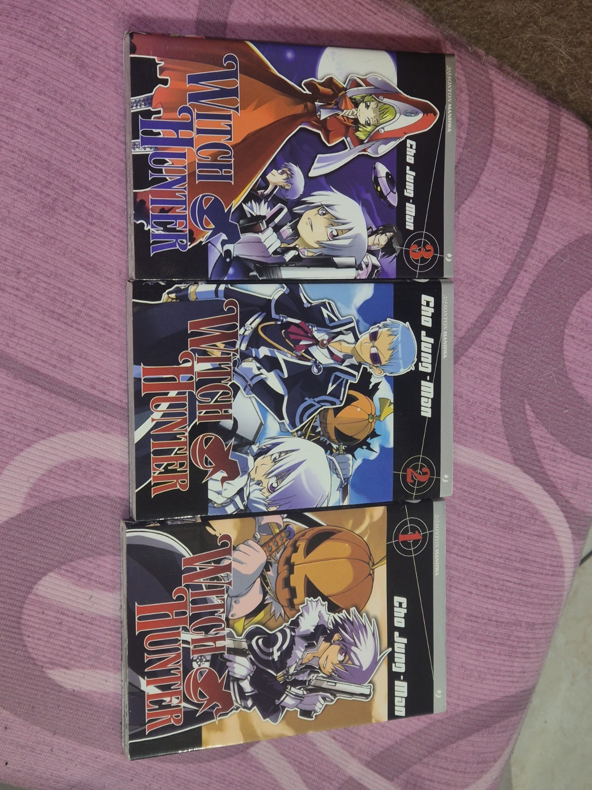 Witch Hunter Vol. 1-3 Lotto Manga Italiano - Cho Jung-Man (J-POP)