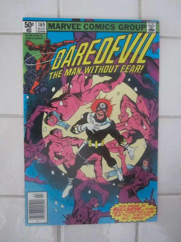 Daredevil n° 169 comics us vo