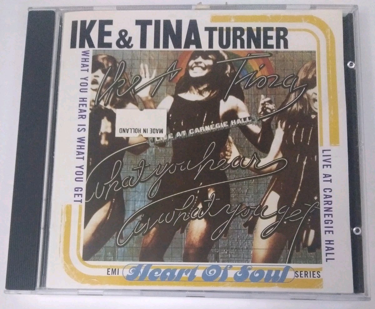 Tina Turner – What You Hear Is What You Get Live CD 1996 Netherlands Import