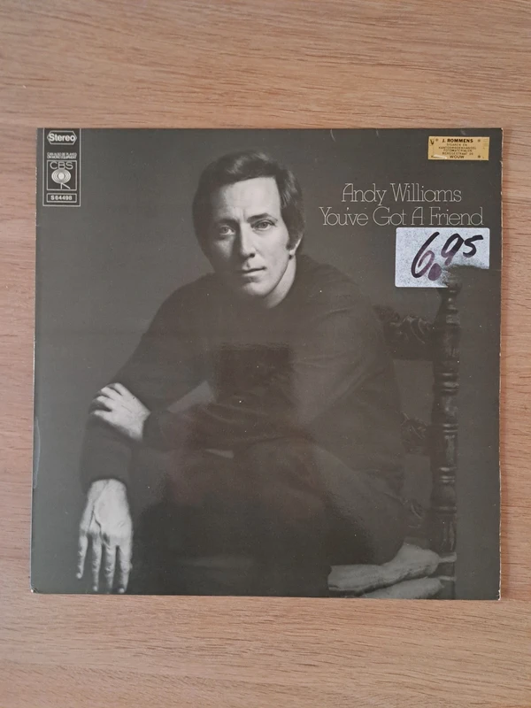 Andy Williams – You've Got A Friend – 1971 Dutch Pressing