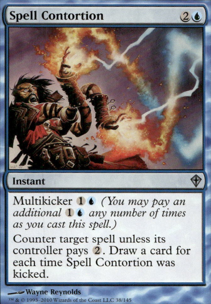 Spell Contortion 38 Worldwake U LP Magic: The Gathering