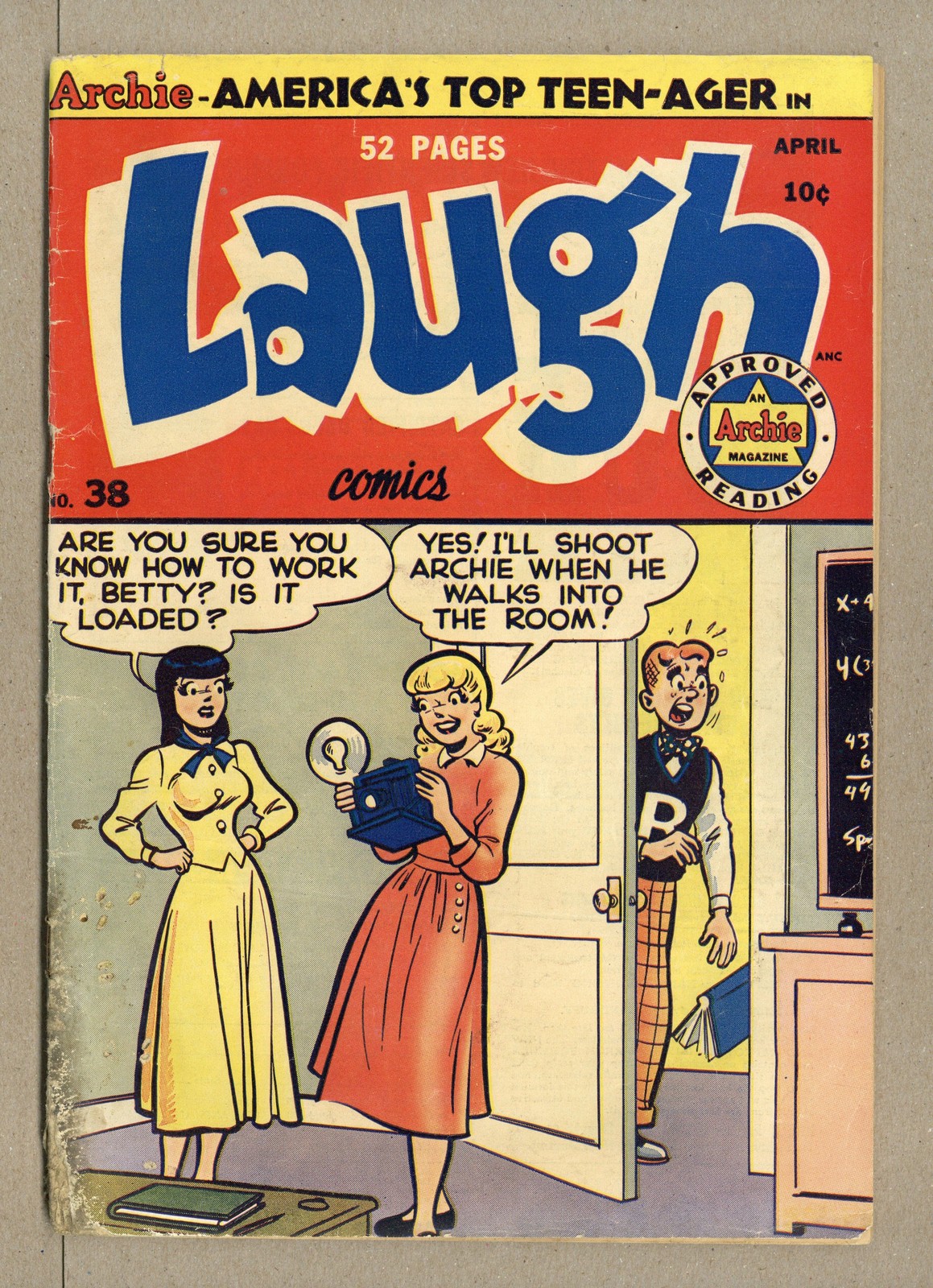 Laugh Comics #38 GD 2.0 1950