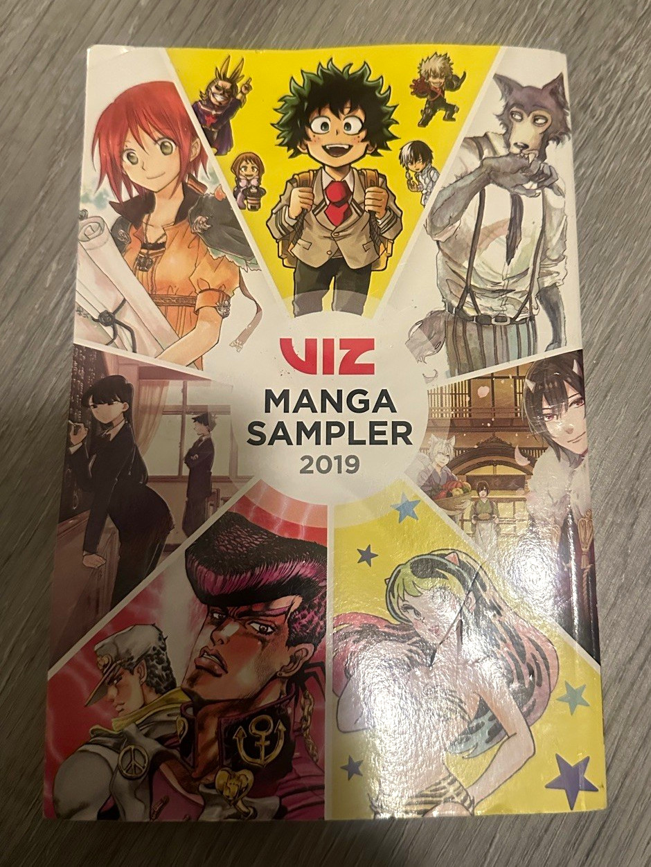 VIZ Media VIZ Manga Sampler 2019 manga copertina morbida con 7 nuove serie