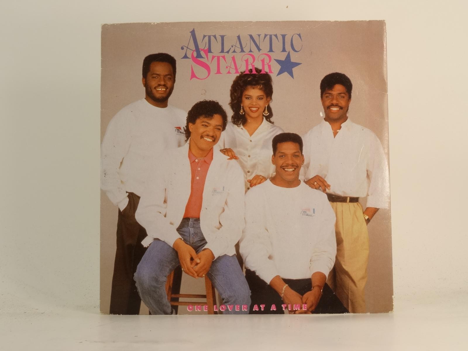 ATLANTIC STARR ONE LOVER AT A TIME (2) (78) 2 Track 7" Single plus Picture Sleev