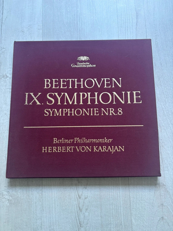 Vinyle 33 tours Beethoven IX Symphonie
