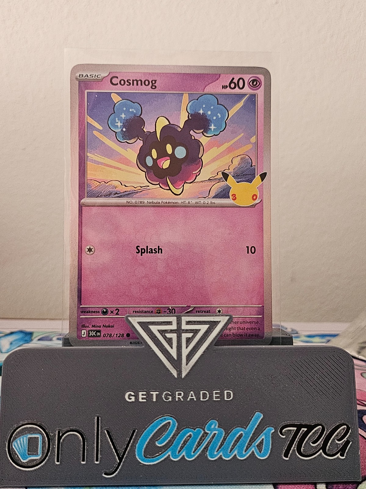 Cosmog 078/128 Me: 30th Celebration Holo