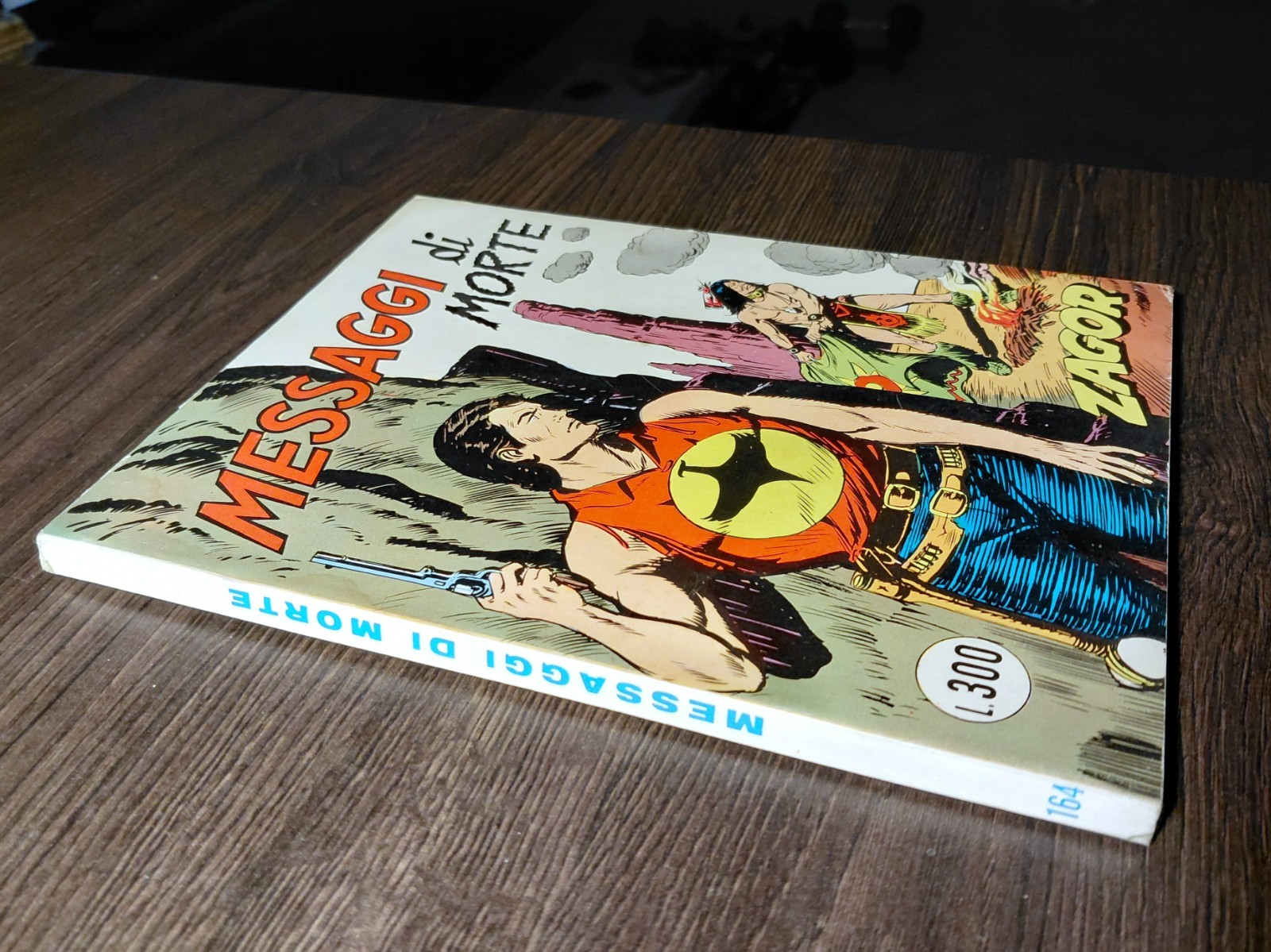 Zagor Zenith 164 Messaggi di morte; in condizioni EDICOLA