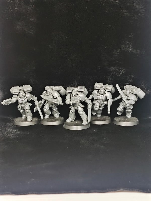 Assault intercessors with jumpack