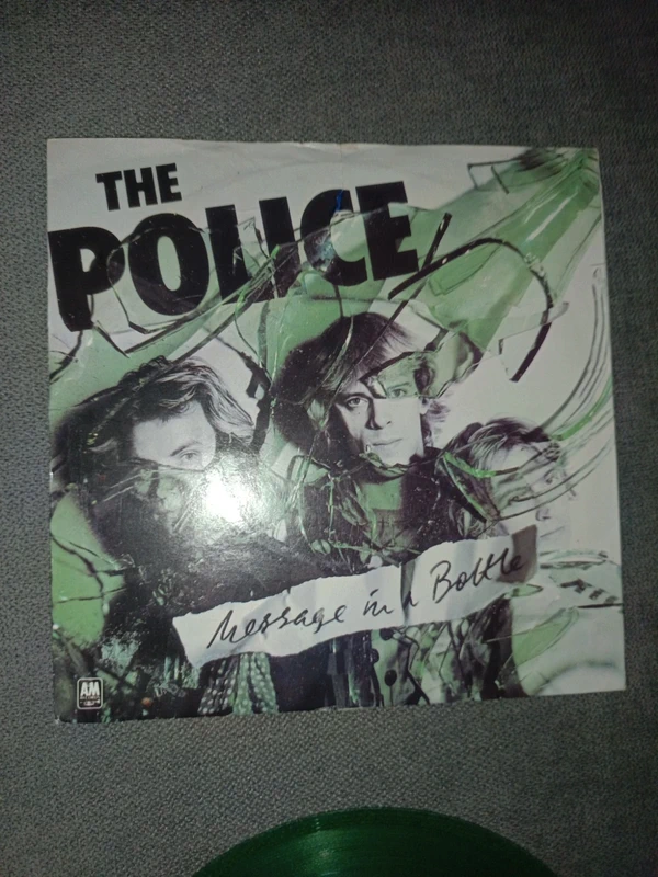 Vinyle Police couleur