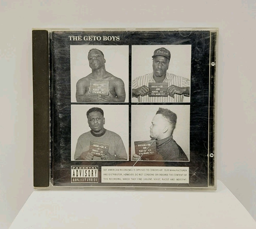 Geto Boys "The Geto Boys/Self-Titled" CD, (1990), Scarface, Bushwick Bill *