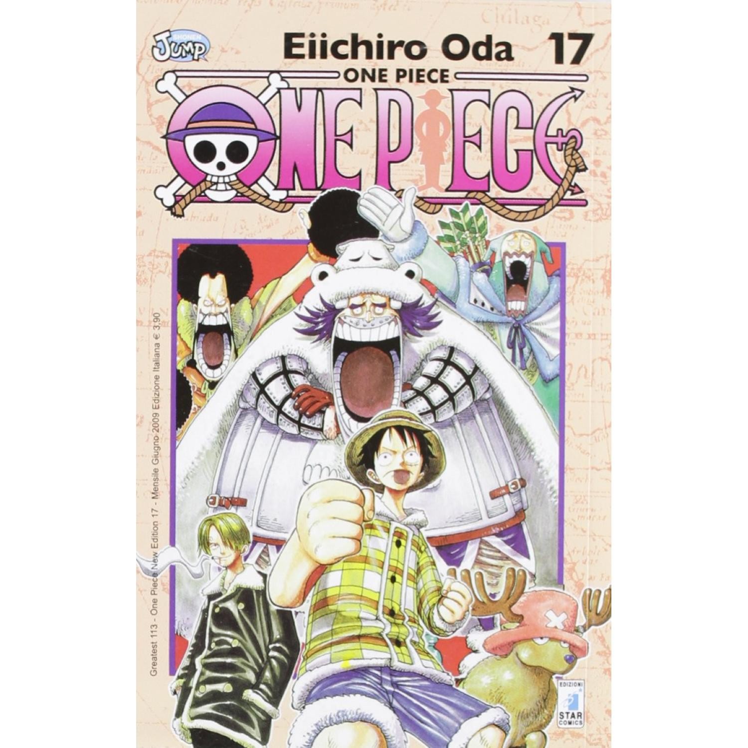 EIICHIRO ODA  ONE PIECE NEW EDITION 17 STAR COMICS