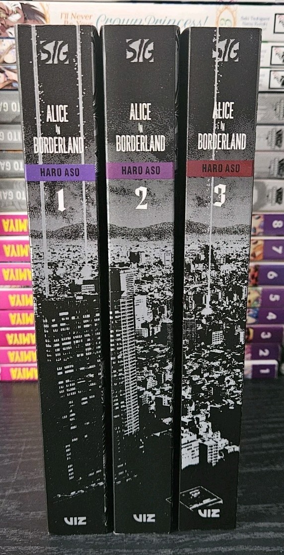 Manga Alice in Borderland Bundle Vol 1-3 English Volumes